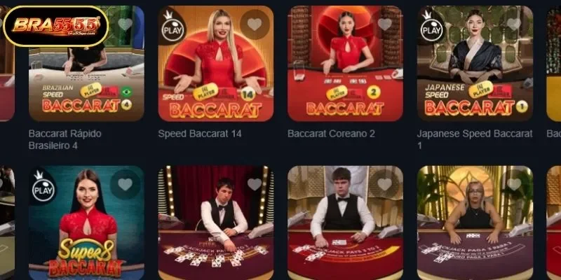 BRA55 Live Casino Diverse Gaming Halls and Localized Experiences